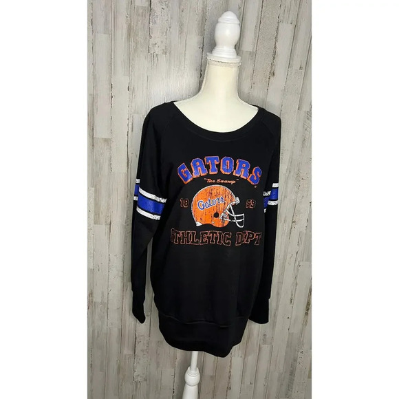 Women's Large University of Florida‎ Gators Black Pullover Sweatshirt - Picture 1 of 5